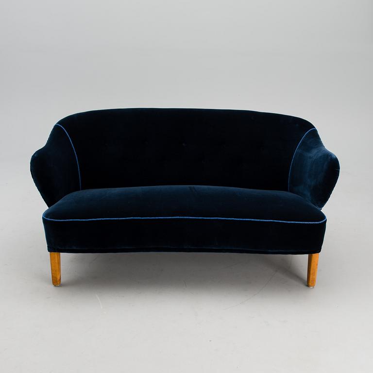 A sofa from the mid 20th century.