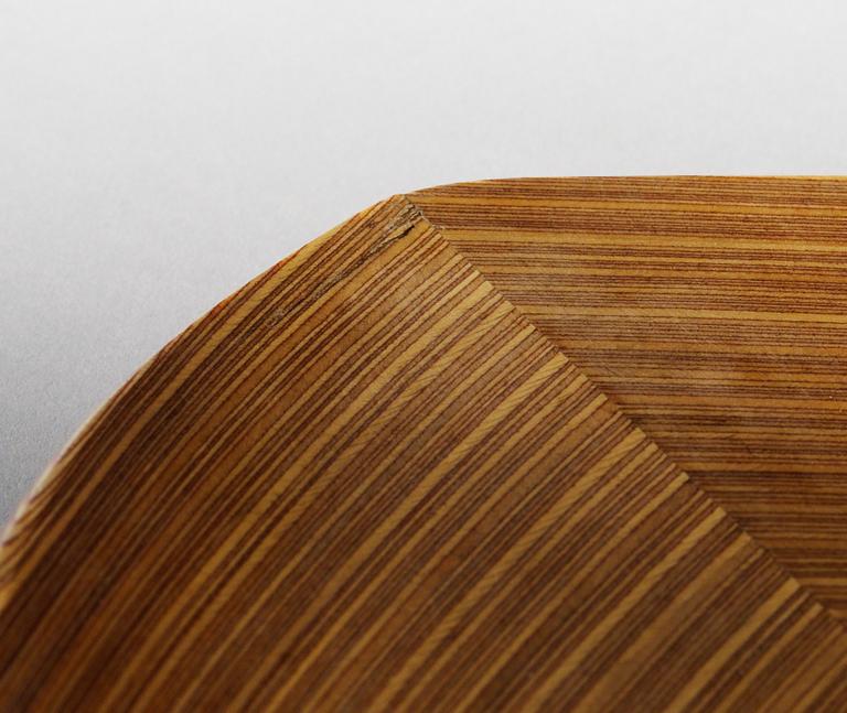 Tapio Wirkkala, A Tapio Wirkkala laminated birch leaf dish, Finland 1950's.