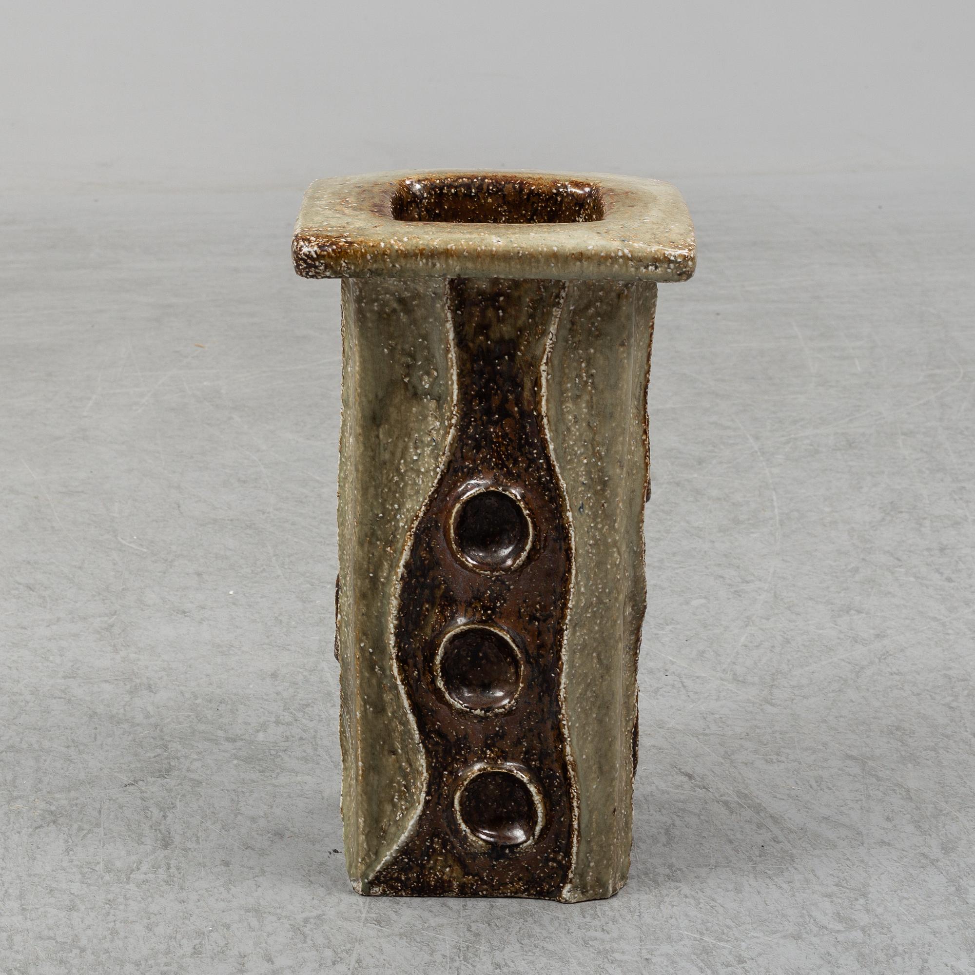 BERTIL LUNDGREN, a stoneware vase signed, Rörstrand.