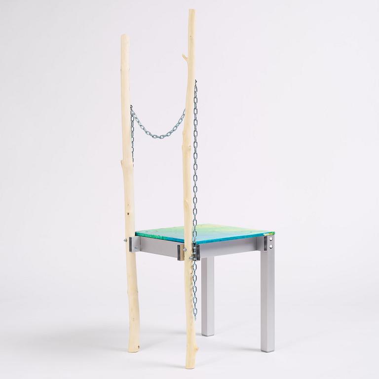 Fredrik Paulsen, a unique chair, "Chair One, FKA Branzi", JOY, 2024.