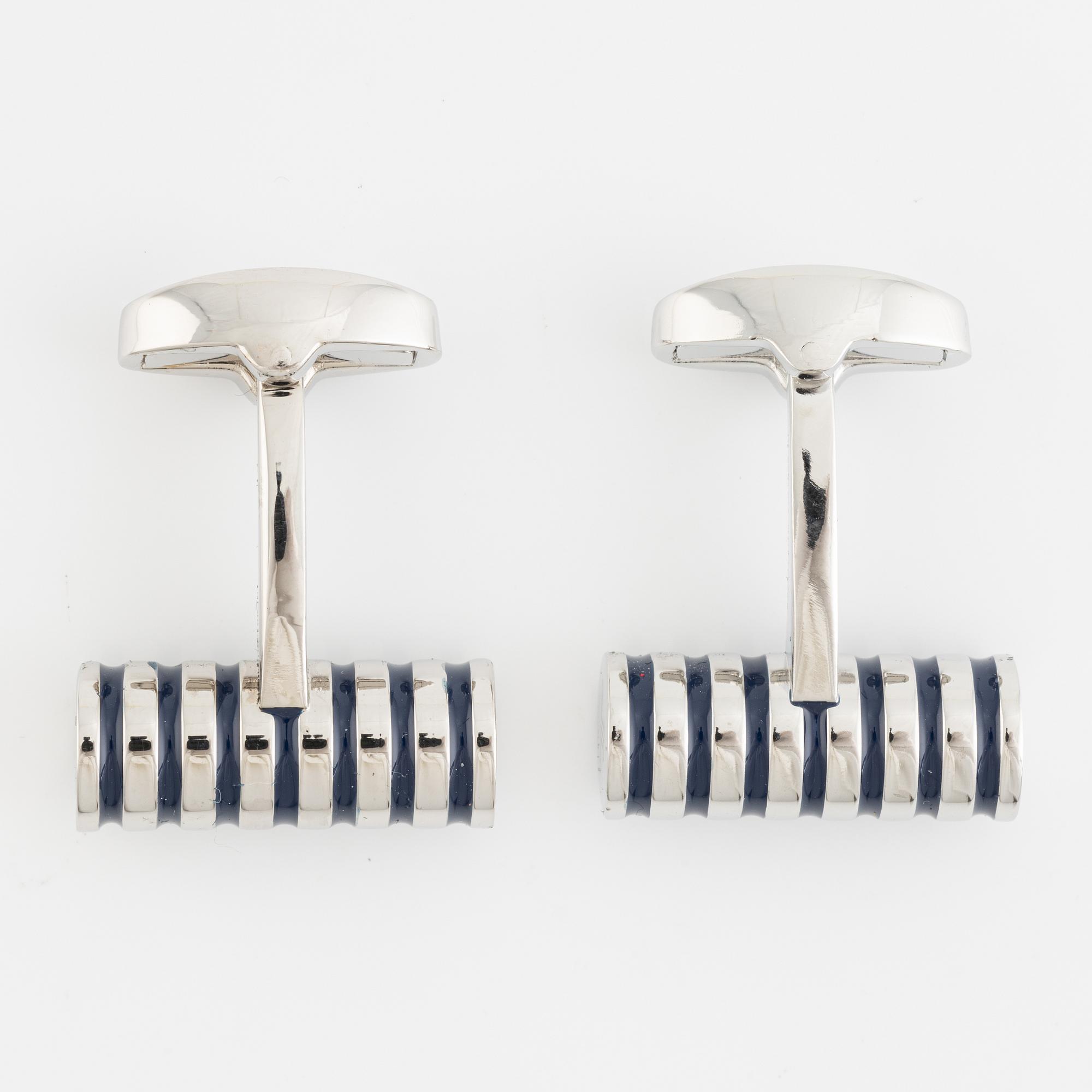 Jaeger LeCoultre cufflinks 8 x 20 mm. Bukowskis