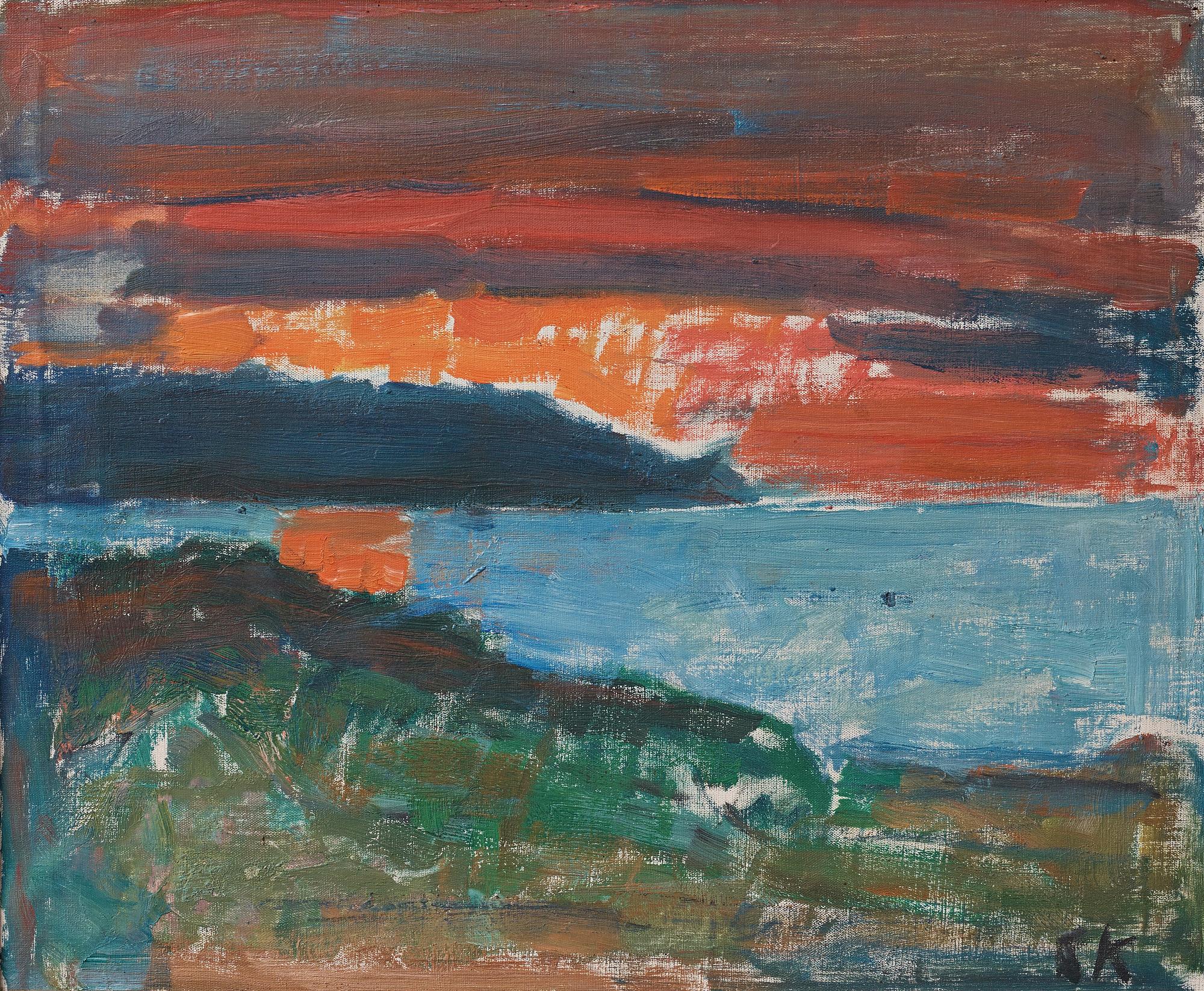 Carl Kylberg, "Aftonens ljus och mörker".