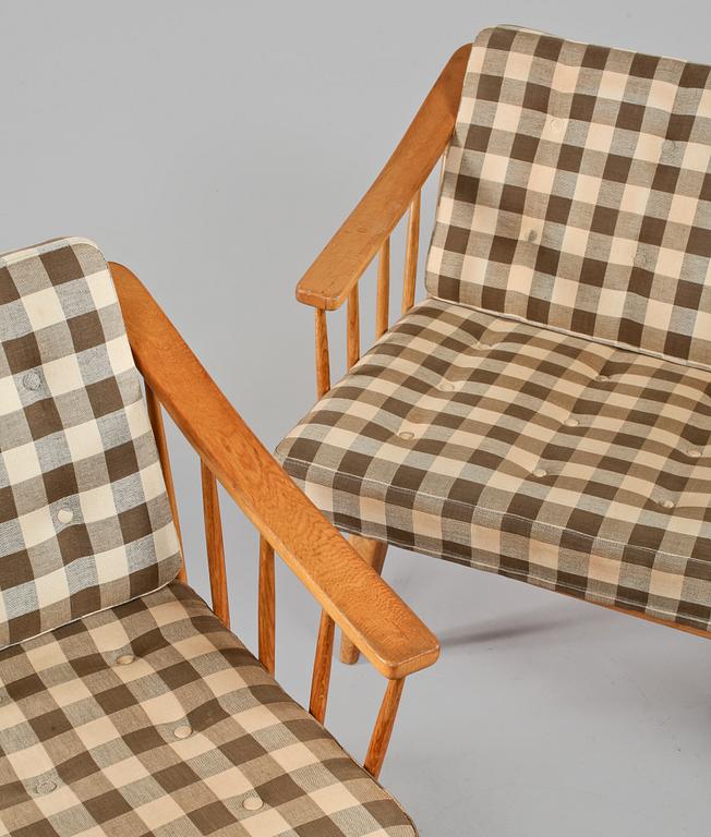 SOFFA samt FÅTÖLJ, 1900-talets andra hälft.