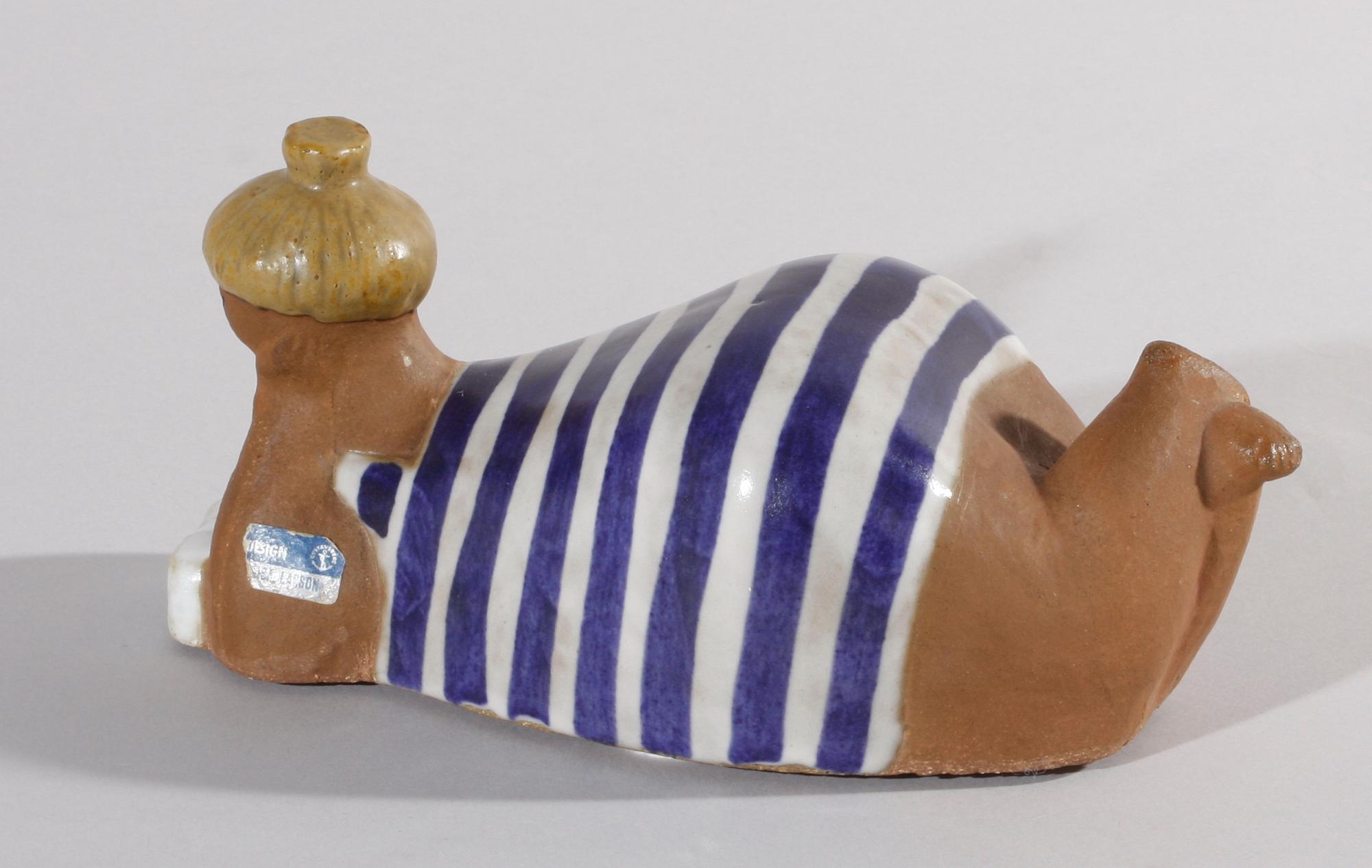 FIGURIN, stengods. Lisa Larson, "Beata".