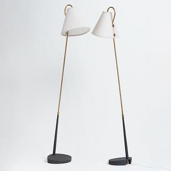 ASEA, a pair of floor lamps, Sweden 1950´s.