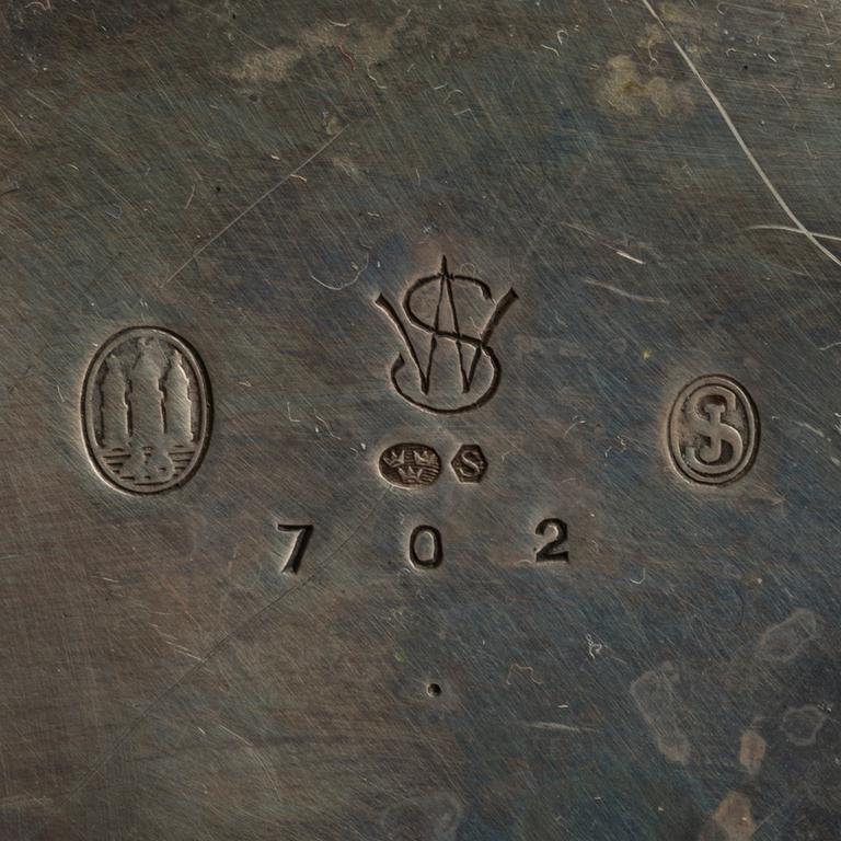 KANNA, silver, Köpenhamn 1946, kontrollör Johannes Siggaard.