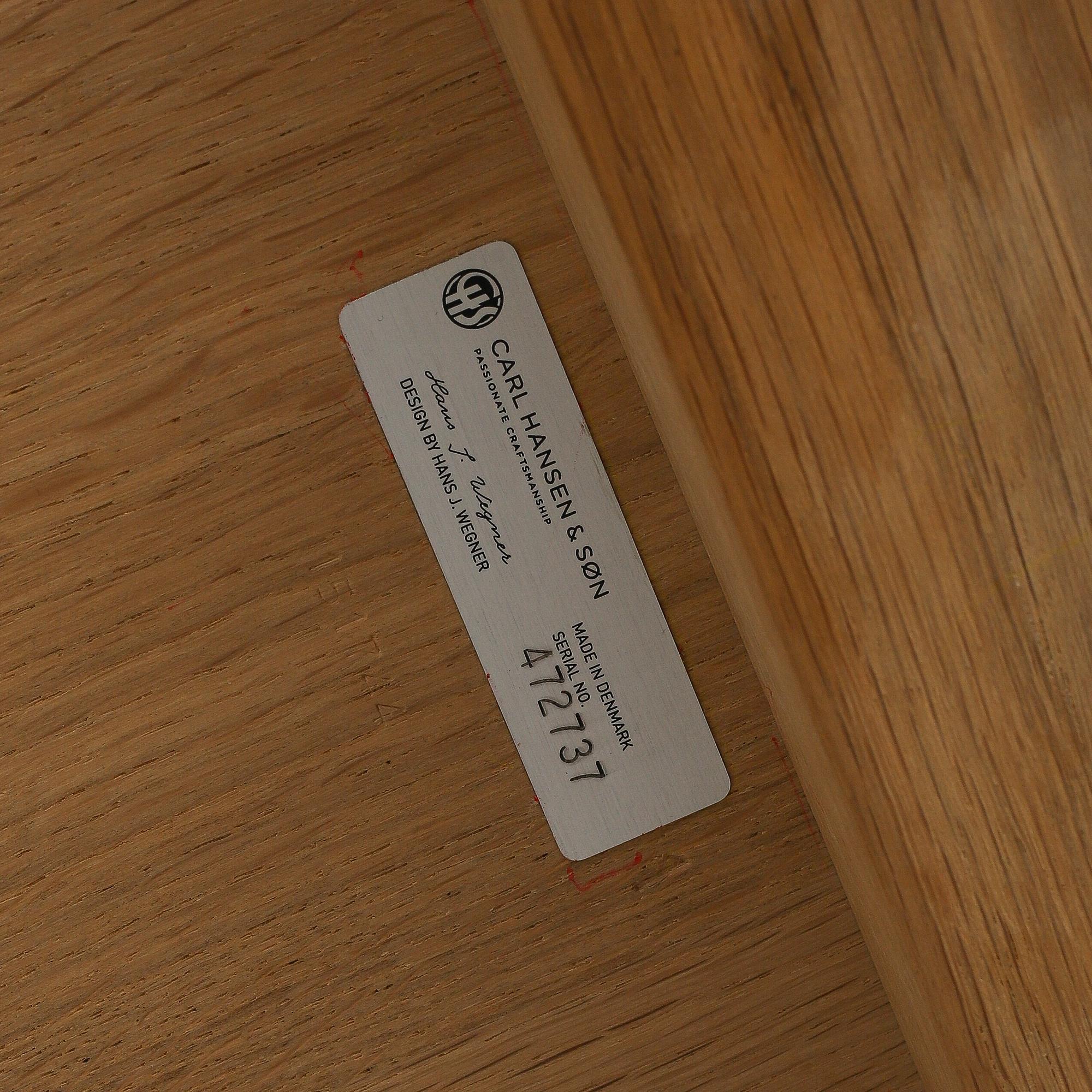 HANS J WEGNER, a model CH008 sofa table, for Carl Hansen & Son.