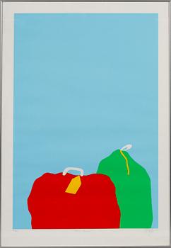 OLE KORTZAU, serigrafi, signerad och daterad -79, numrerad 110/260.