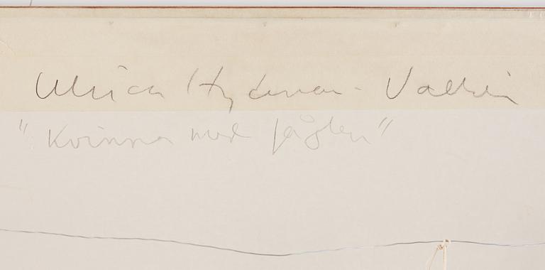 Ulrica Hydman-Vallien, "Kvinna med fåglar".