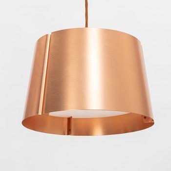 Jonas Lindvall, a model 'W 124 Medium' copper ceiling light, Wästberg.