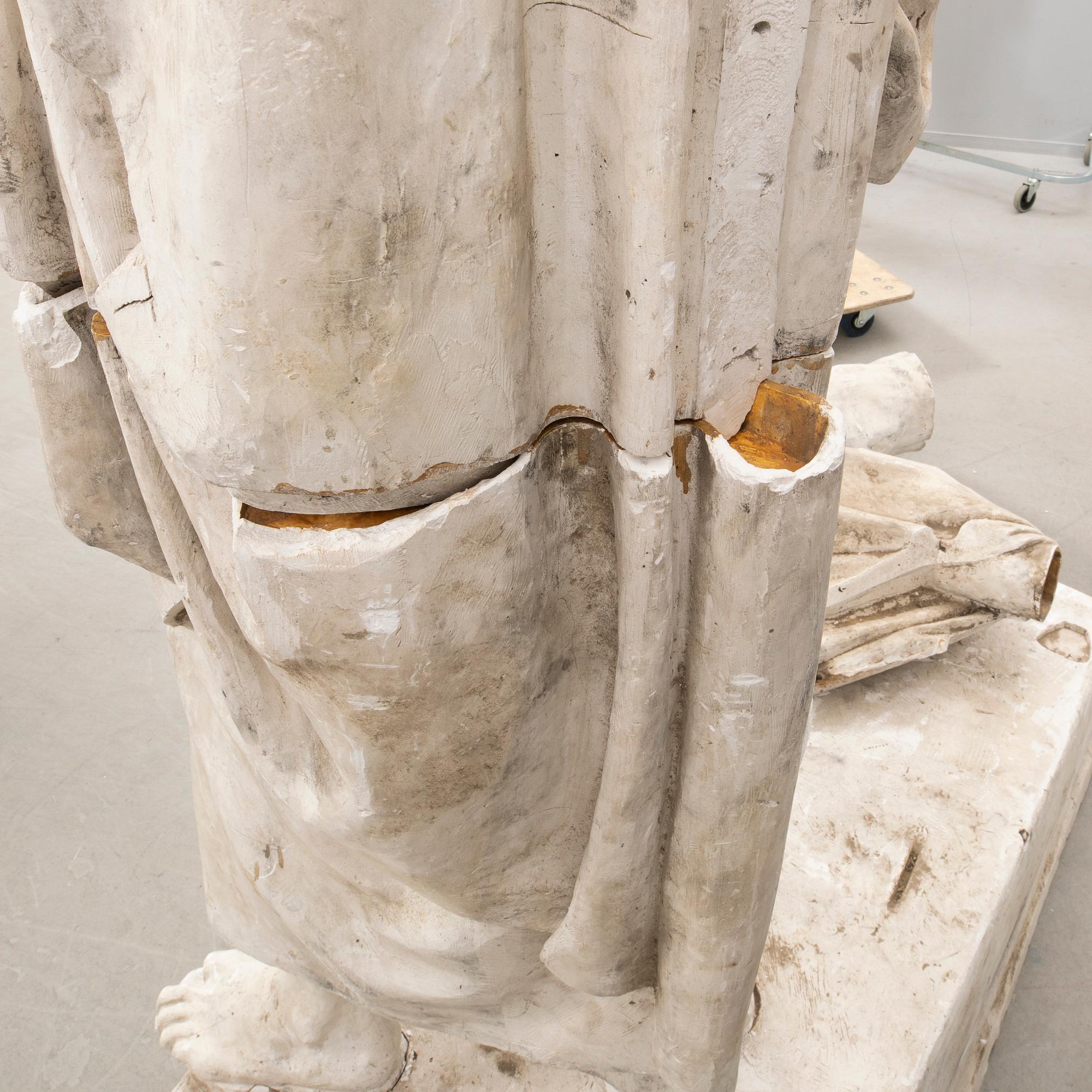 Nils Möllerberg, Sculpture group model for parts of the "Dexippos group" 1932.