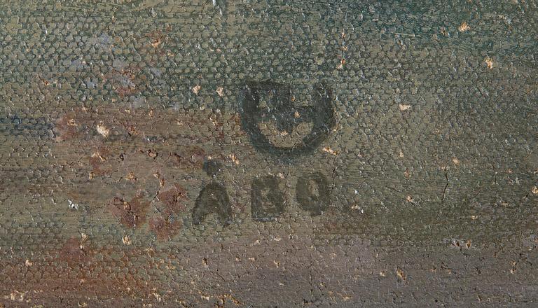 Axel Haartman, View from Luostarinmäki in Turku.