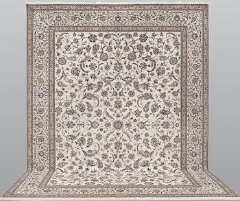 Matta, Nain part silk, 400 x 300 cm.