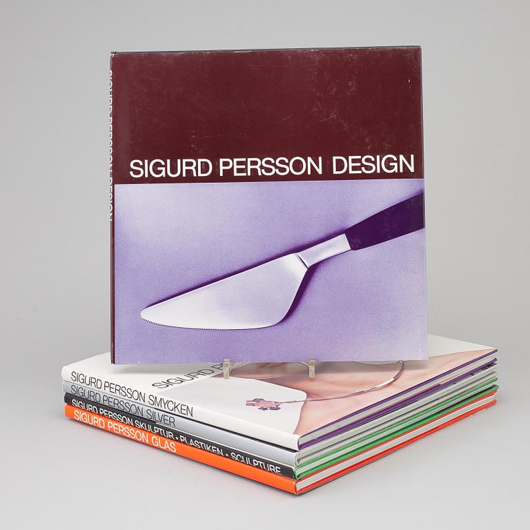 BÖCKER, 5 st, "Sigurd Persson", Stockholm 1979-86.