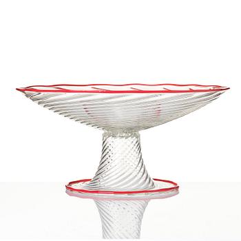 Dante Marioni, skål på fot, glas, Seattle 1995.