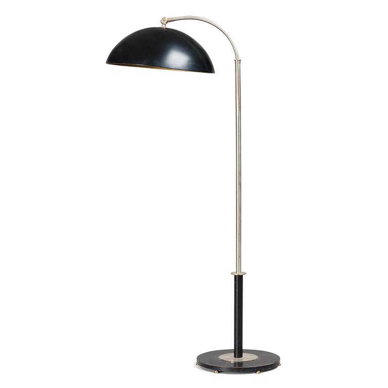 Harald Elof Notini, golvlampa, Böhlmarks lampvarufabrik, Stockholm 1930-tal.