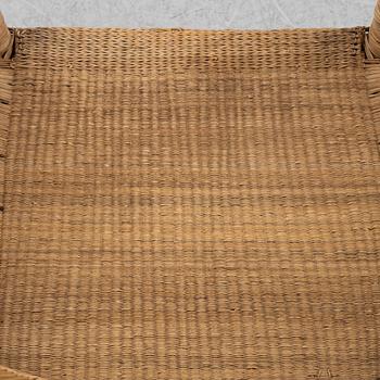 Armchair, rattan, second half of the 20th century.
