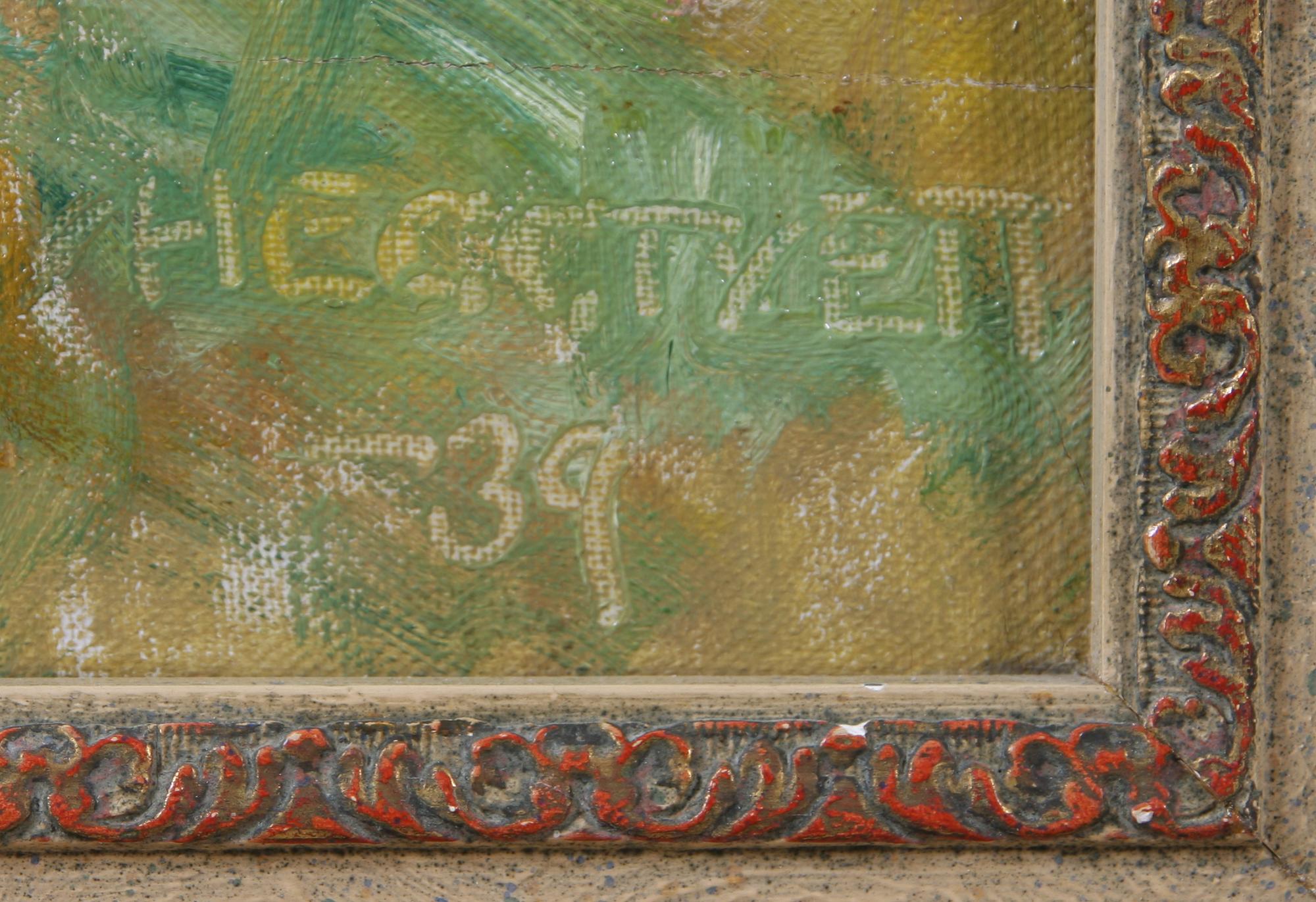 ÖYVIND HEGGTVEIT, olja på duk, sign.