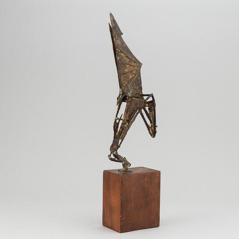 Luciano Minguzzi, a bronze sculpture, signed.