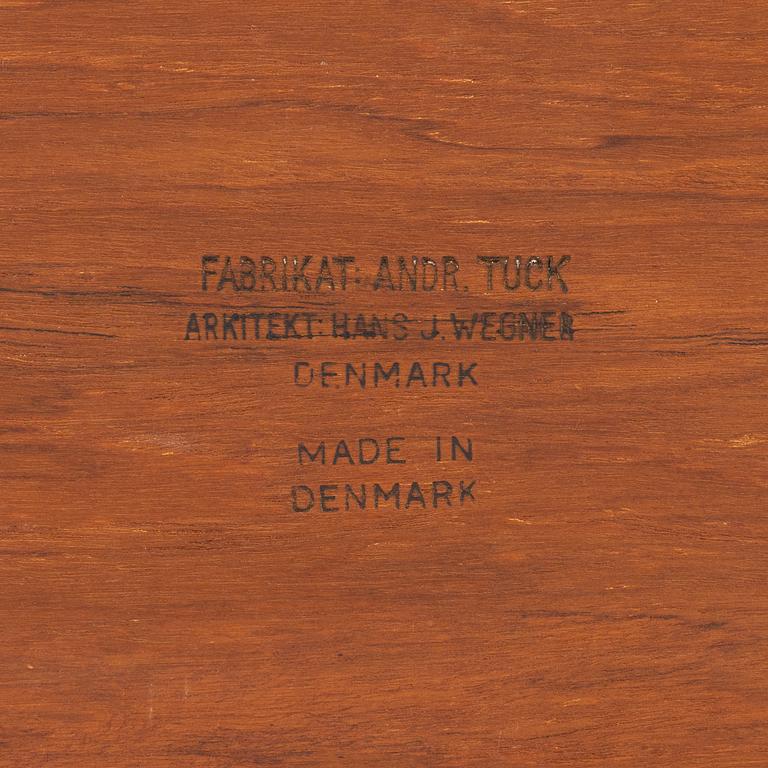 Hans J Wegner, a coffee table, Andreas Tuck, Denmark, 1960's.