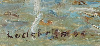 GEORG LODSTRÖM, olja på  duk, signerad, otydligt daterad.