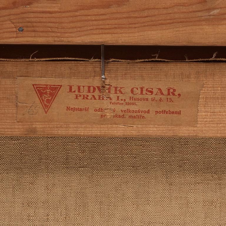 Hilding Linnqvist, View from Prague.