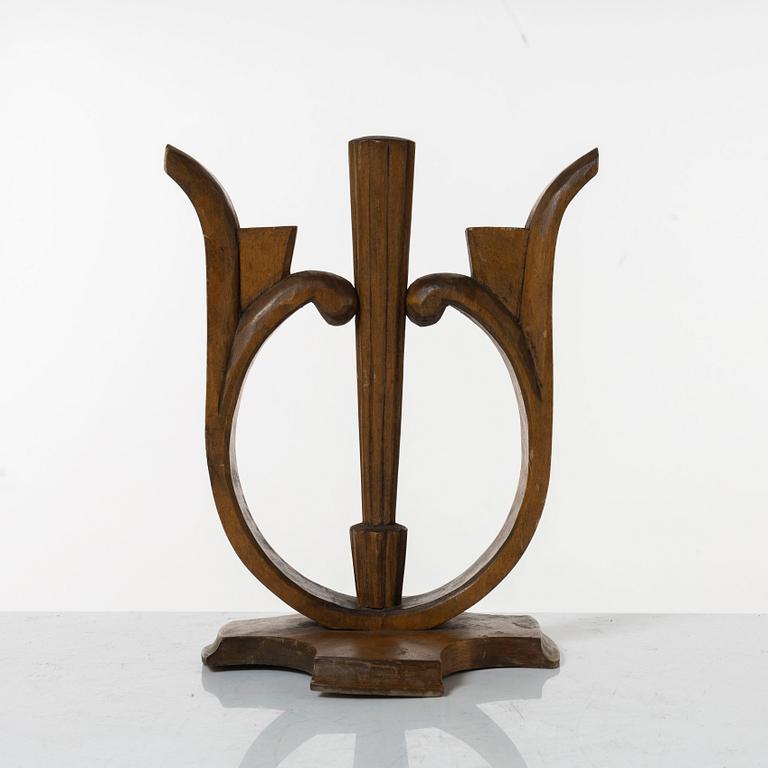 Bo Fjaestad, ljusstake, egen verkstad, Arvika, 1947.