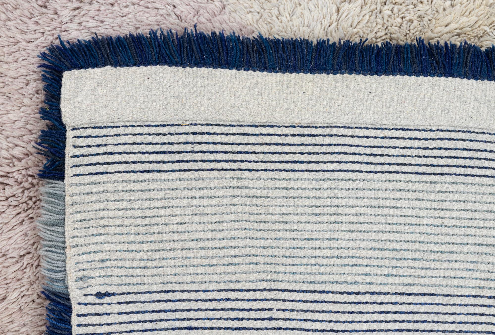 Ulla Vapaavuori, matta, rya, Finland, 170 x 135 cm.