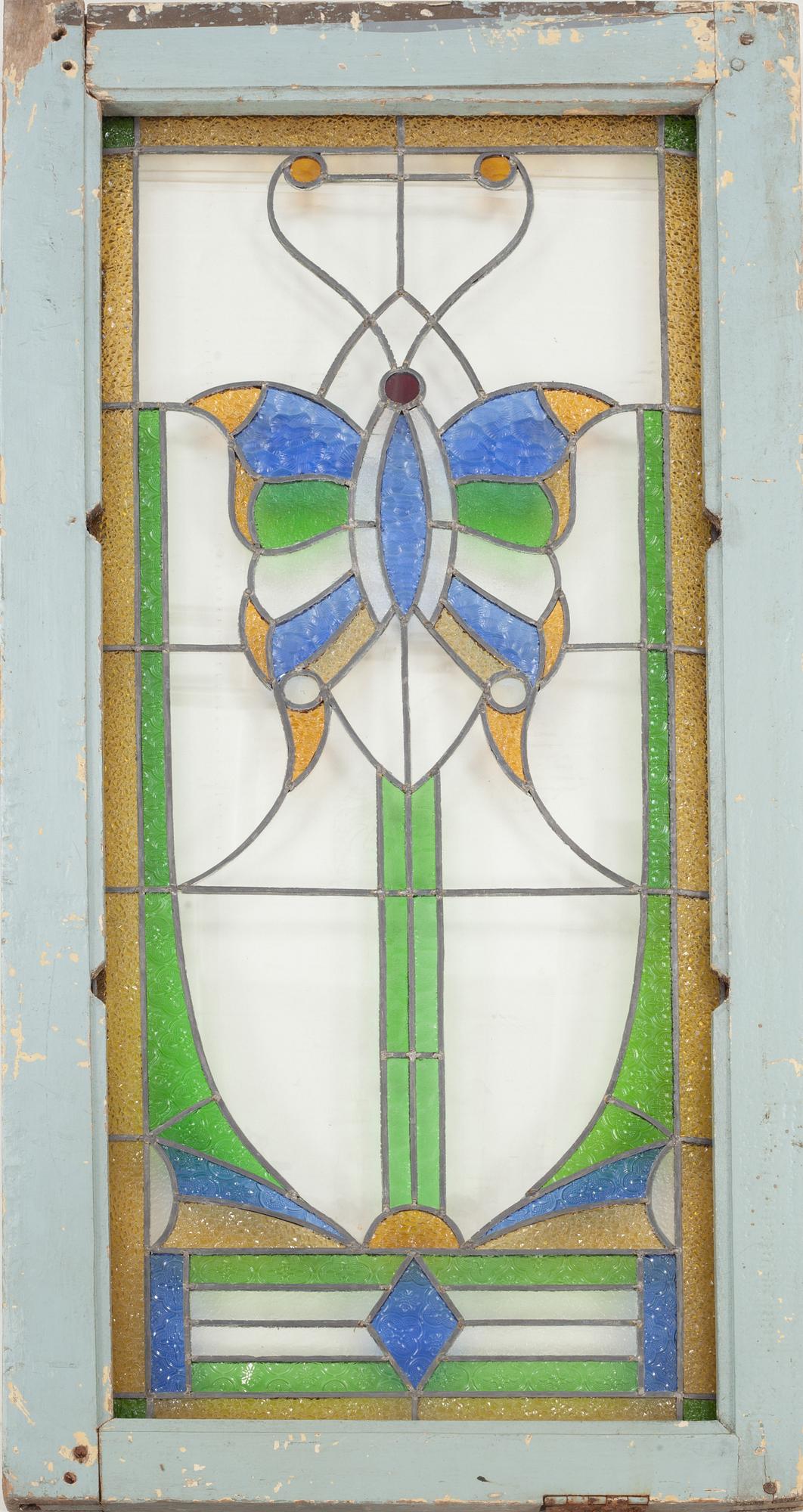 FÖNSTER, 4 st. Jugend, 1900-talets första hälft.