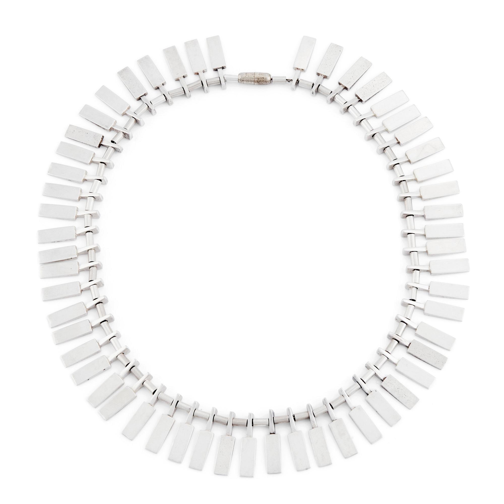 Inga-Britt "Ibe" Dahlquist, collier sterlingsilver, Visby 1965.