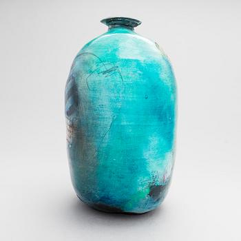 Timothy Persons, vase, ceramic, signed Persons -96.