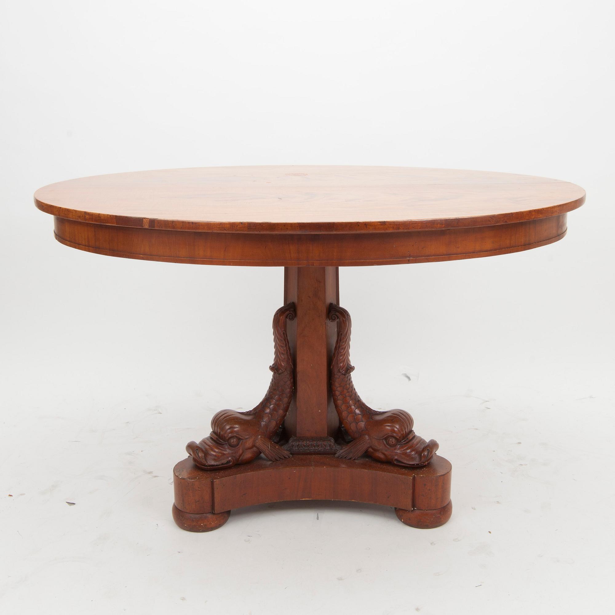 BORD, biedermeier, 1800-talets senare hälft.