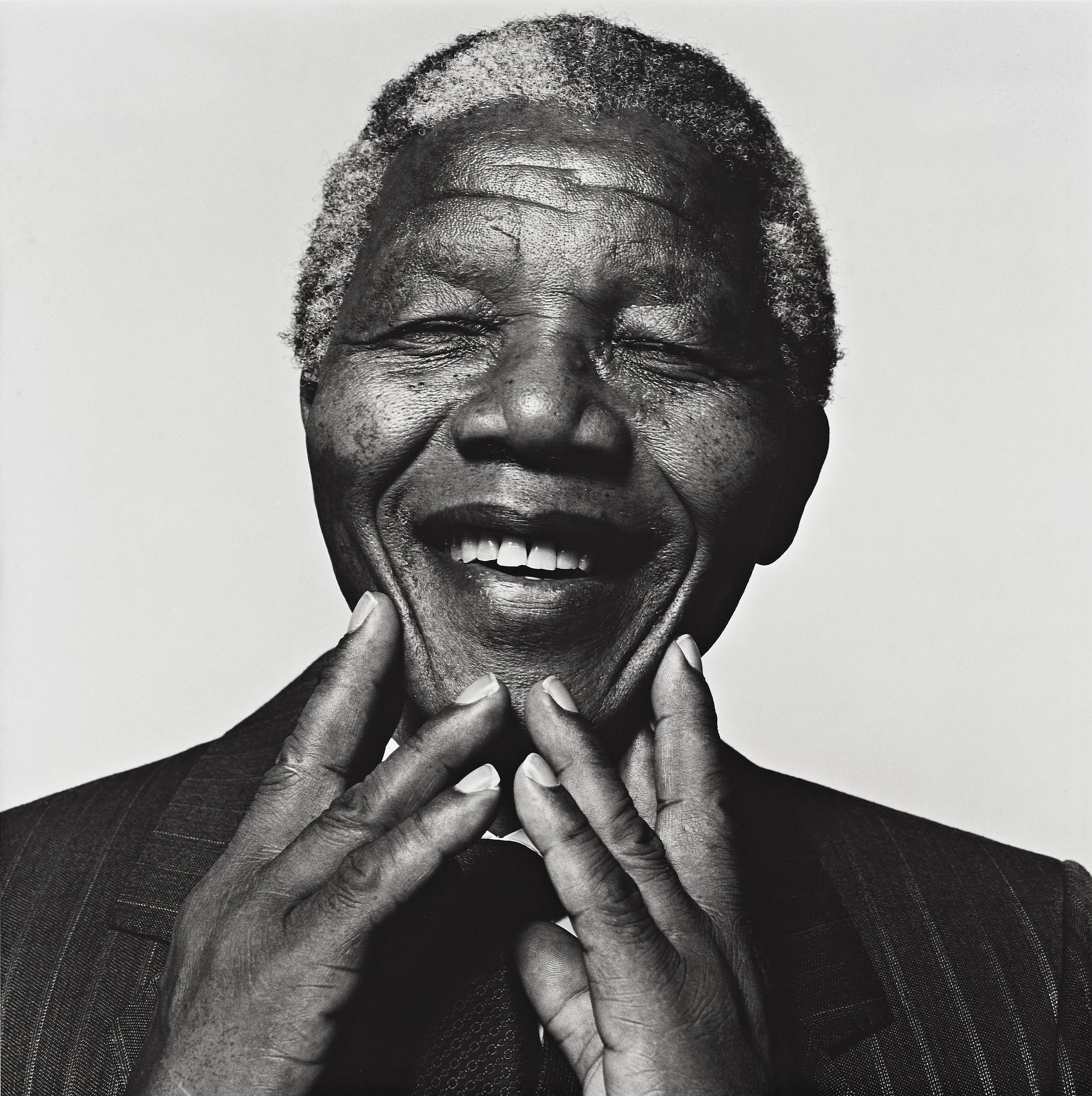 Hans Gedda, "Nelson Mandela", 1990.