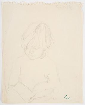 Lotte Laserstein, Reading boy.