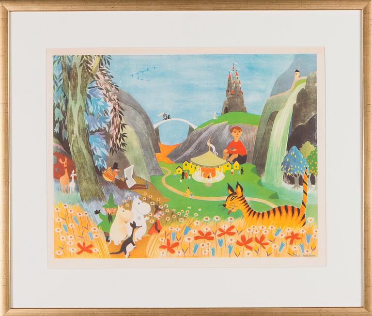 Tove Jansson, juliste, ”Karusellijuhla".