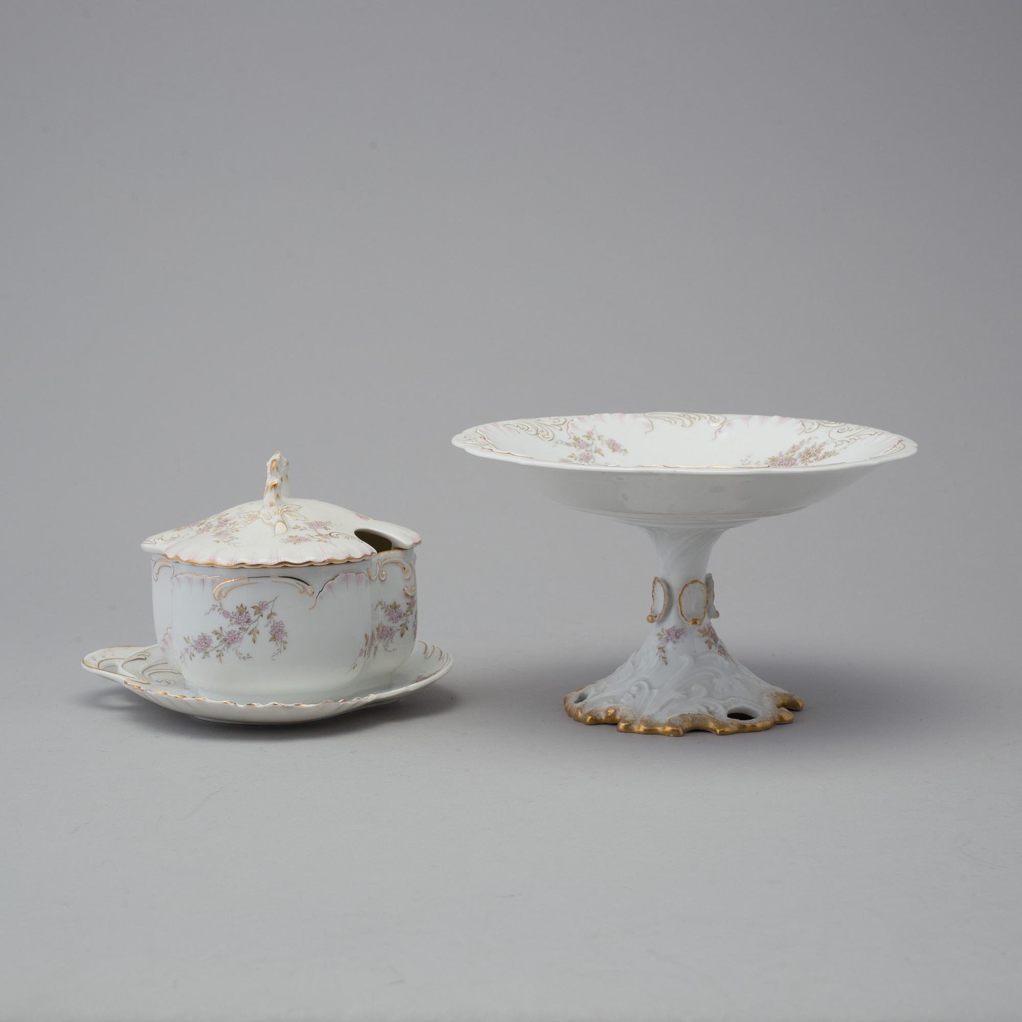 SERVIS, 160 delar, porslin, Rosenthal "Louis XIV", 1900-talets början.