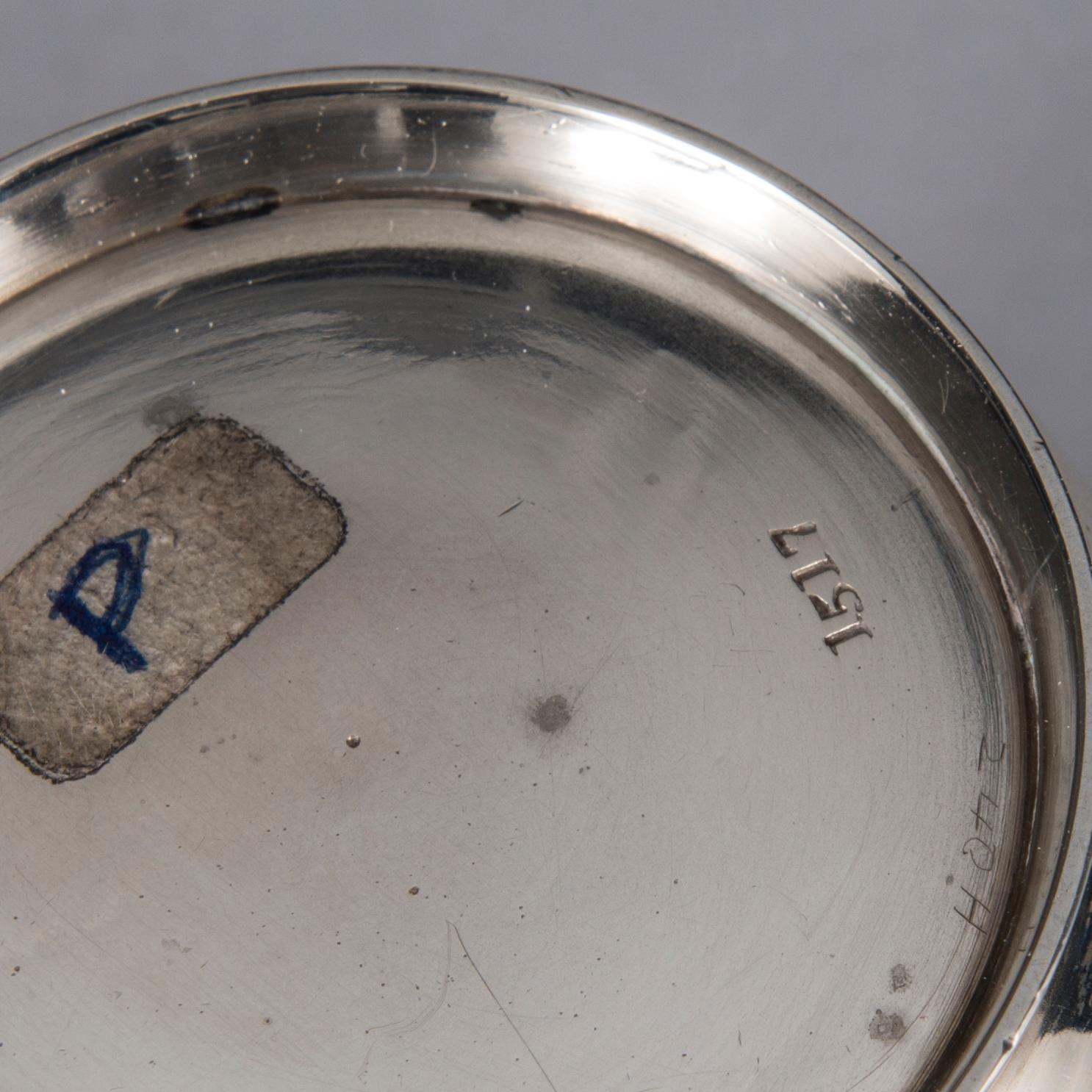 DRYCKESKÄRL, 3 st, silver, England 1857-1897. Vikt ca 408 g.