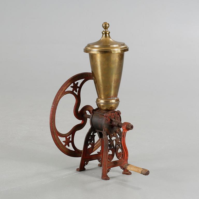 A coffee grinder from Kockums Jernverk, Gothenburg, from around year 1900.