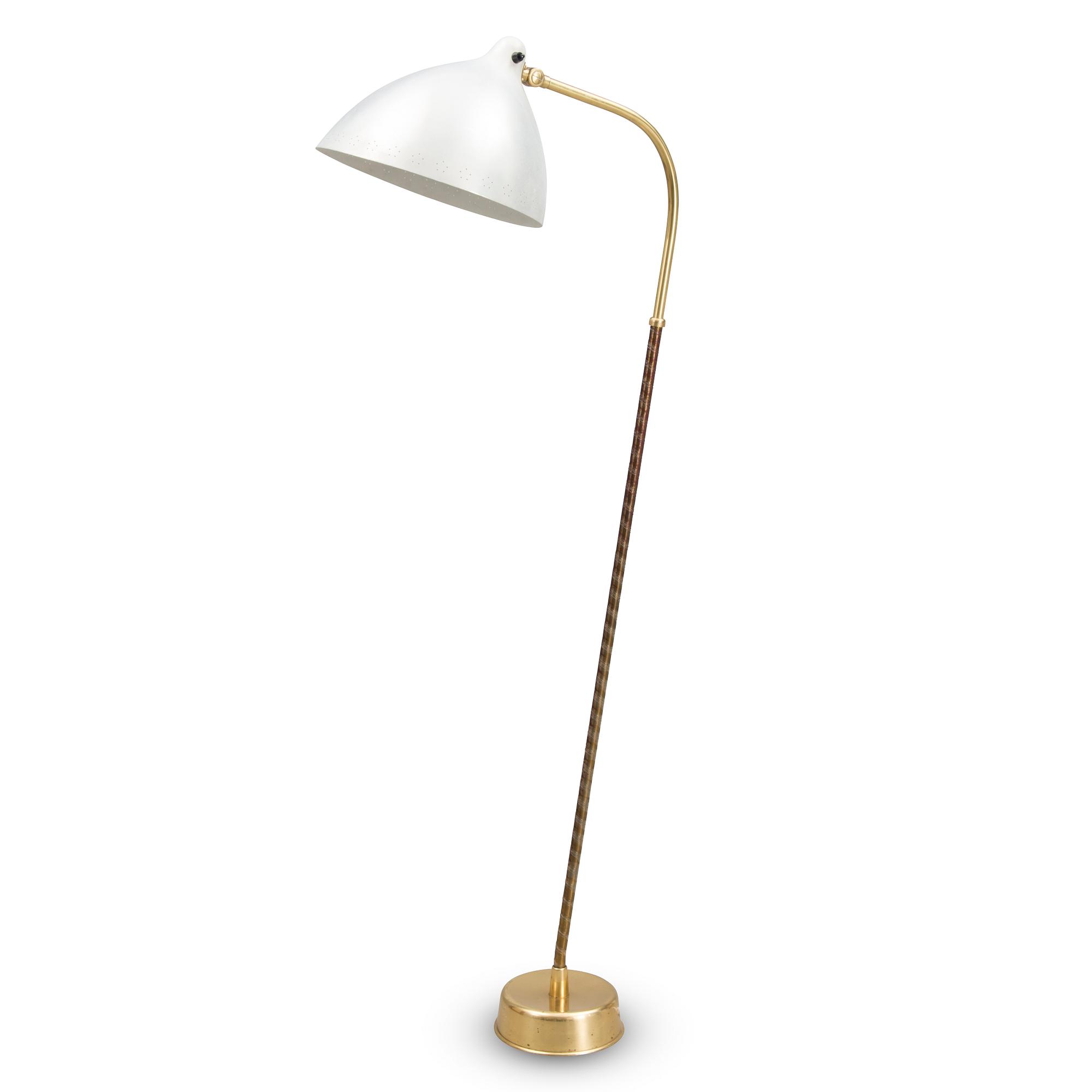 Lisa Johansson-Pape, GOLVLAMPA, model 2062, Stockmann Orno, 1900-talets mitt.