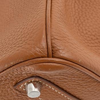 Hermès, a brown Togo 'Birkin 25' handbag, 2017.