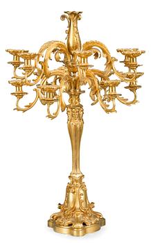 377. A LARGE CANDELABRA.