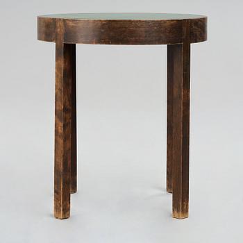 Axel Einar Hjorth, a stained birch table by Nordiska Kompaniet, Sweden 1930's.