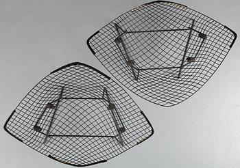 Harry Bertoia, a pair of "Wide Diamond" chairs, Knoll International, 1950-60's.