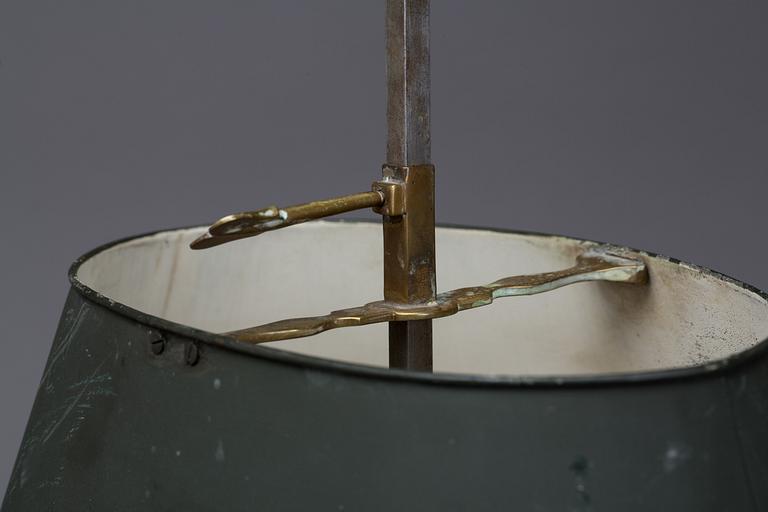 BORDSLAMPA, sk bouillottelampa. 1800-tal.