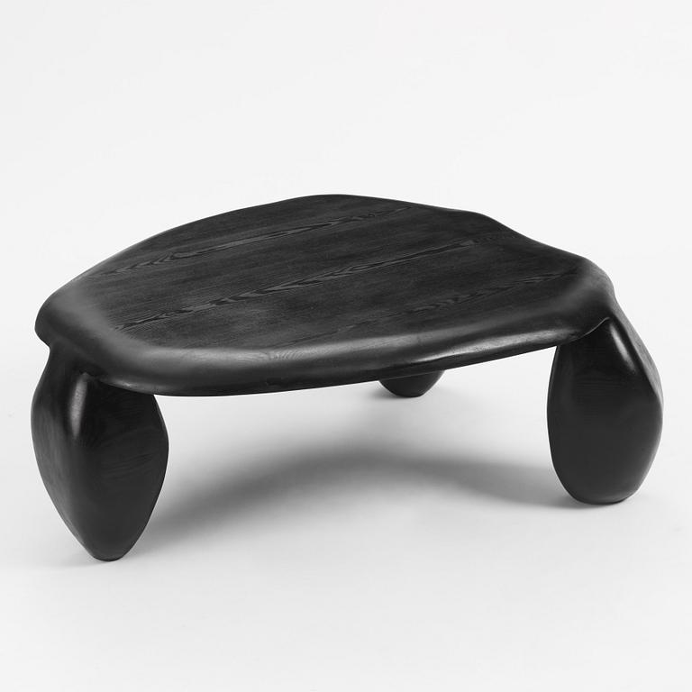Niklas Runesson, a coffee table, his own studio, Stockholm, 2022.