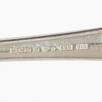 Bordsbestick, 24 delar, silver, modell Symfoni, Mema, Lidköping, bl a 1985.