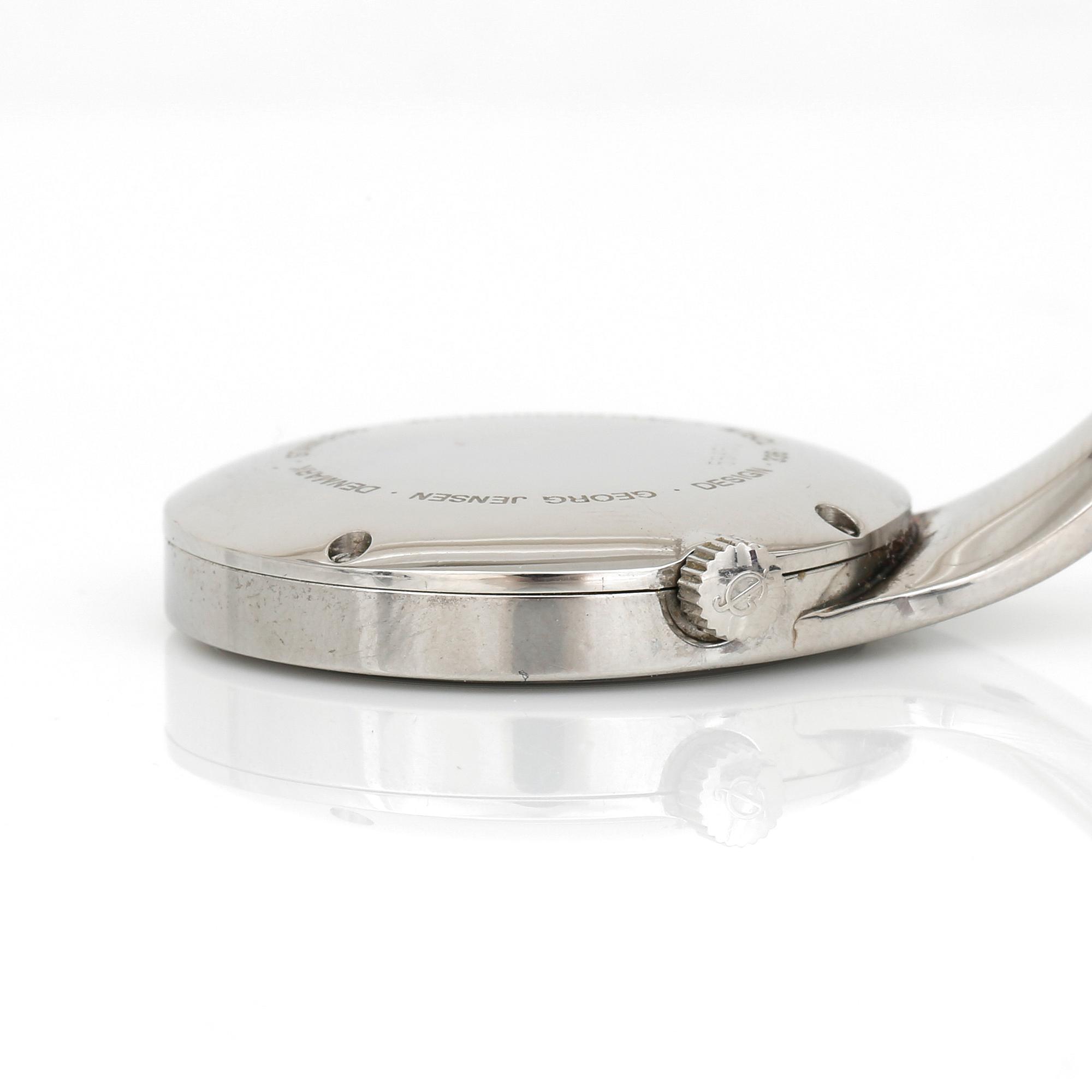 ARMBANDSUR, stål, modell Vivianna nr 336 , Vivianna Torun Bülow-Hübe för Georg Jensen.
