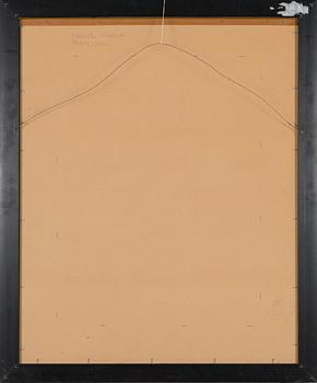 Nandor Mikola, oil on panel, signed.