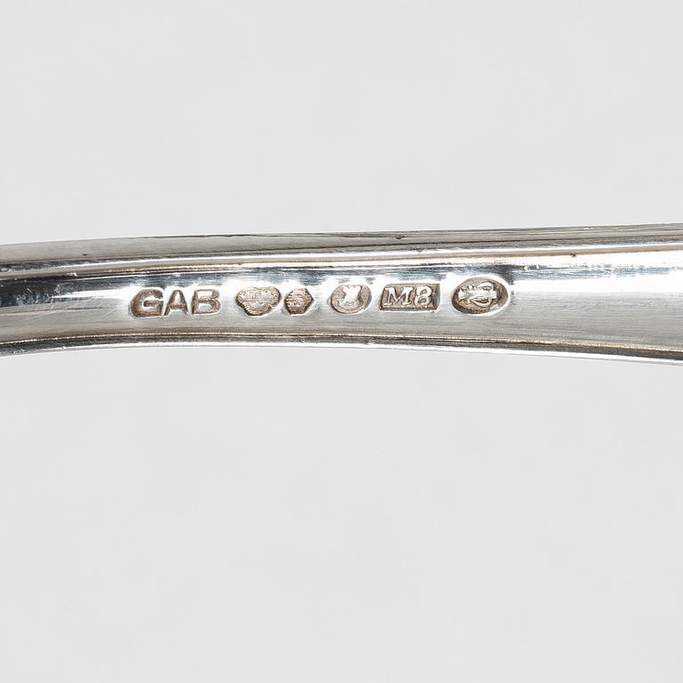 Cutlery set, 93 pieces, silver, “Vasa”, including GAB, Stockholm, 1938.