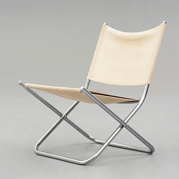 HANS J WEGNER, a folding chair, prototype for Johannes Hansen, Denmark 1960's.